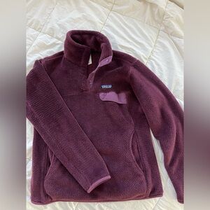 Patagonia Purple Fleece Jacket pullover